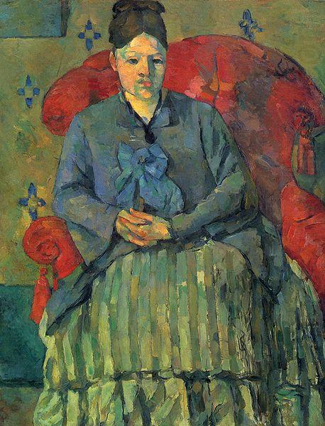 Paul Cezanne Portrat der Mme Cezanne in rotem Lehnstuhl china oil painting image